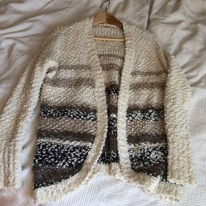 Fuzzy Hollister cardigan